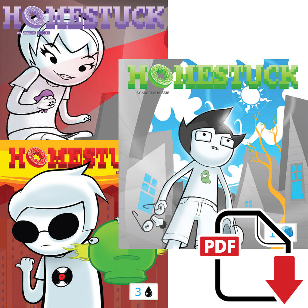 Homestuck e-Books Books Andrew Hussie All Three!