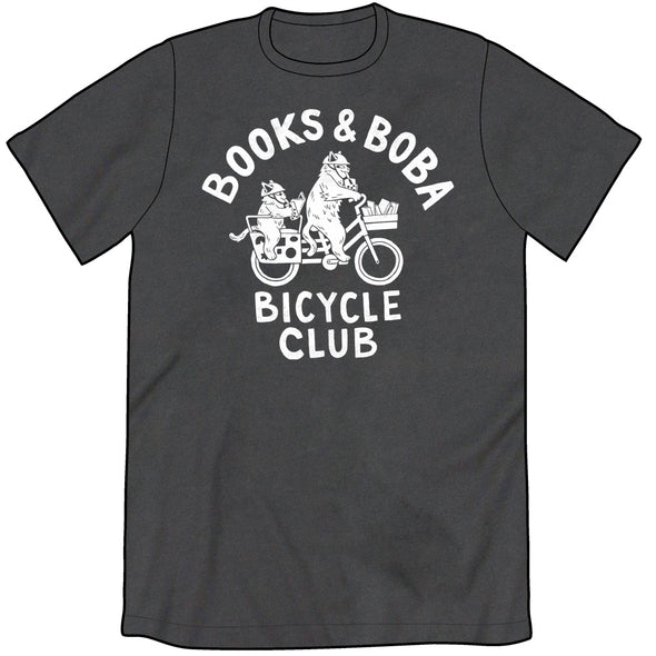 Books & Boba Bicycle Club Shirt