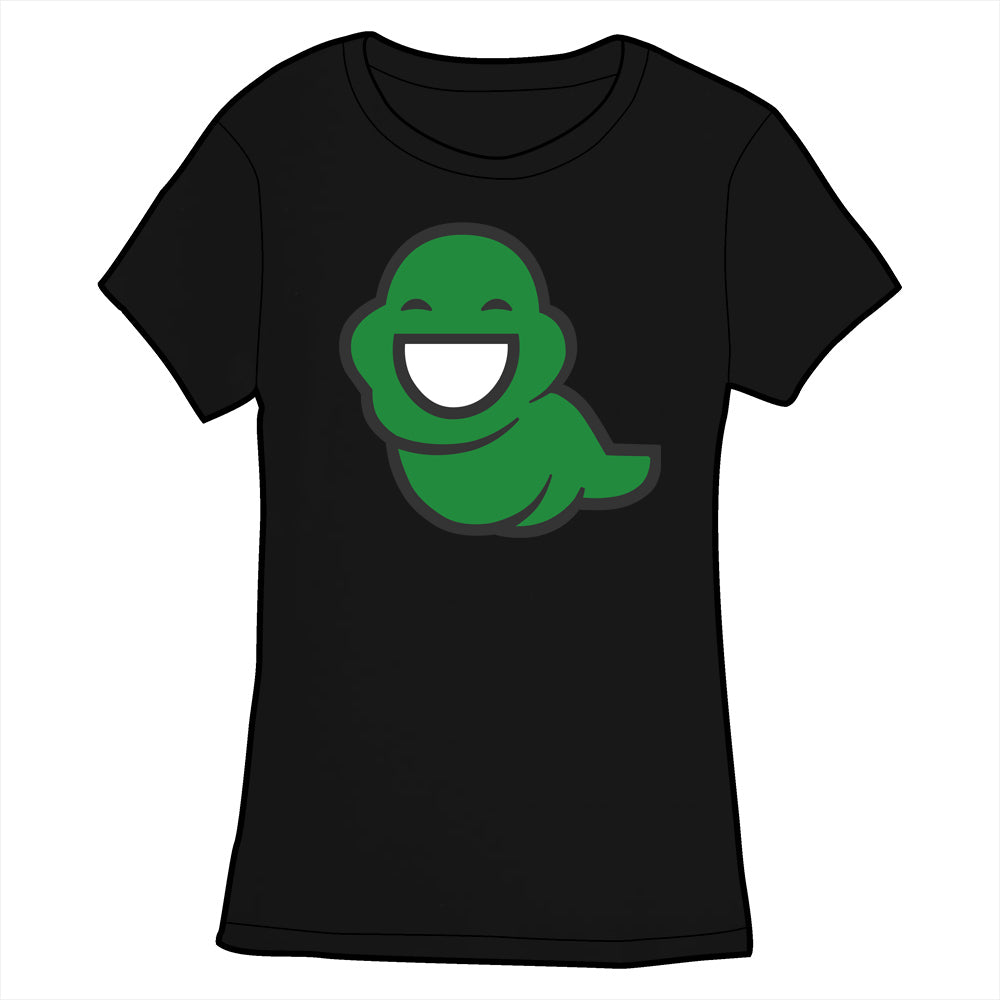 John's Green Slime Ghost Shirt (Dark) Shirts Brunetto Fitted Small Shirt  