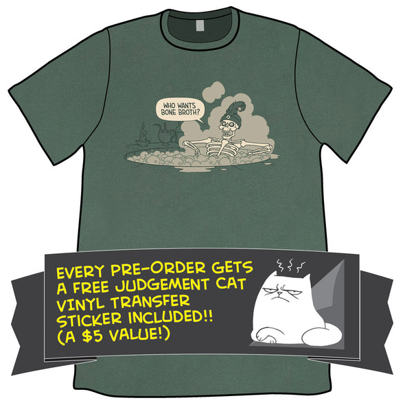 Bone Broth Shirt PRE-ORDER Shirts Oglaf Royal Pine Unisex Small