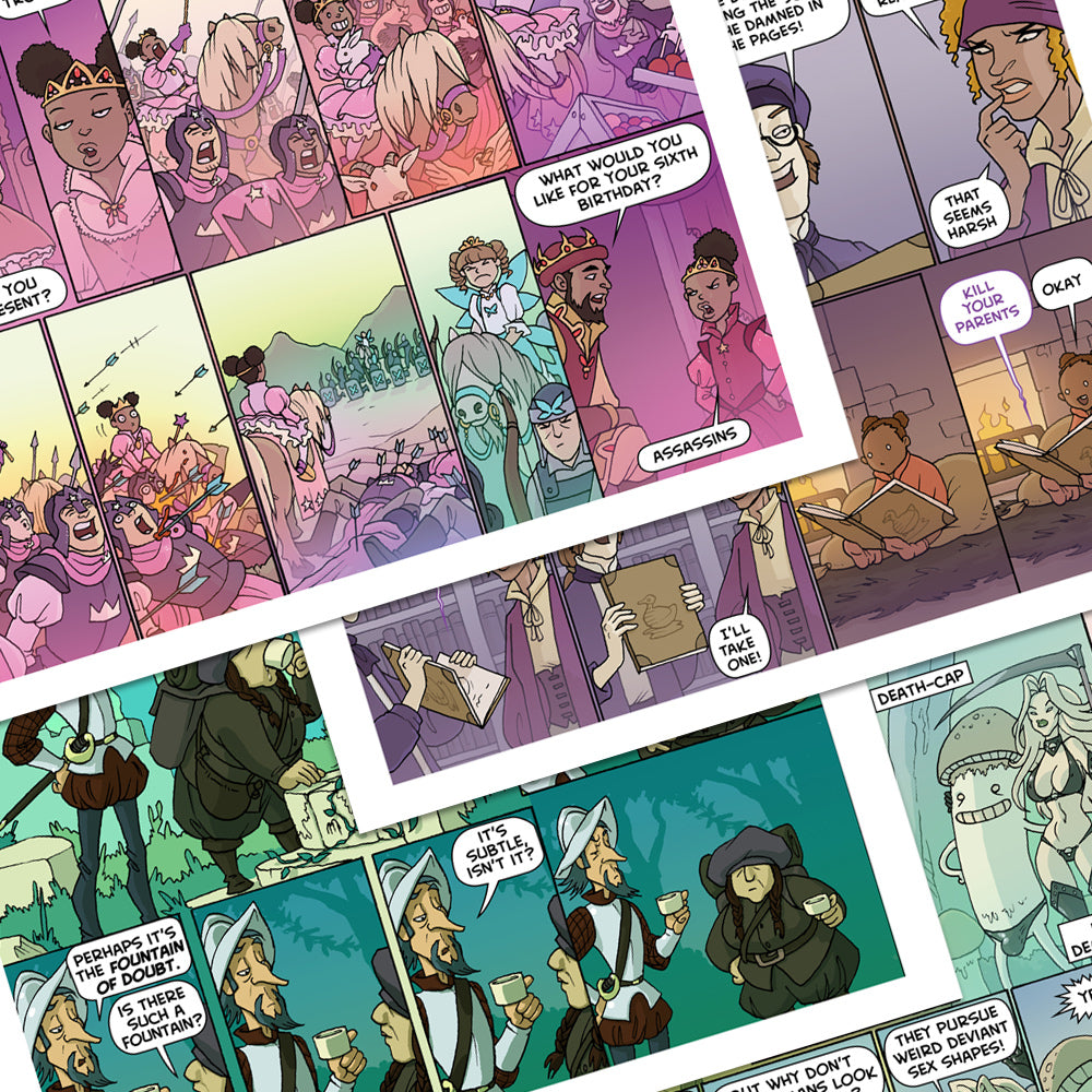 Oglaf Classic Comic Prints Art Oglaf