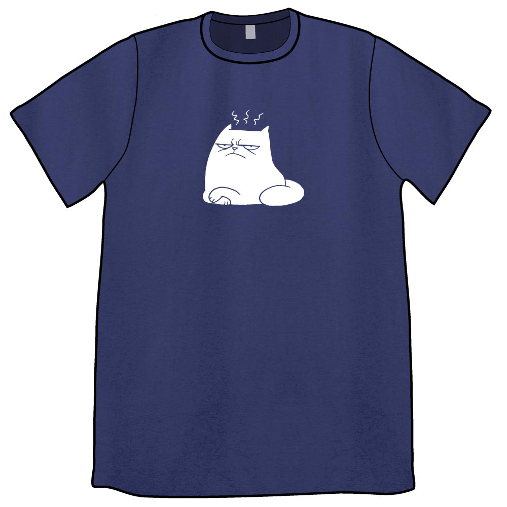 Judgement Cat Shirt PRE-ORDER Shirts Oglaf Cool Blue Unisex Small