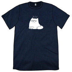 Judgement Cat Shirt PRE-ORDER Shirts Oglaf Navy Blue Unisex Small