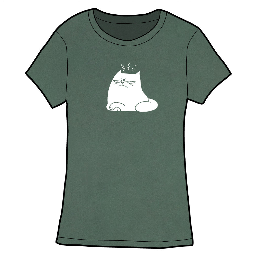 Judgement Cat Shirt PRE-ORDER Shirts Oglaf Royal Pine Fitted Small