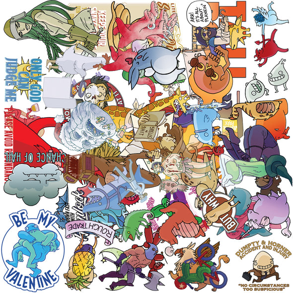 Oglaf Sticker Packs