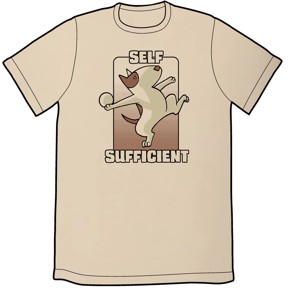 Self Sufficient Shirt Shirts Brunetto Sand Unisex Small 