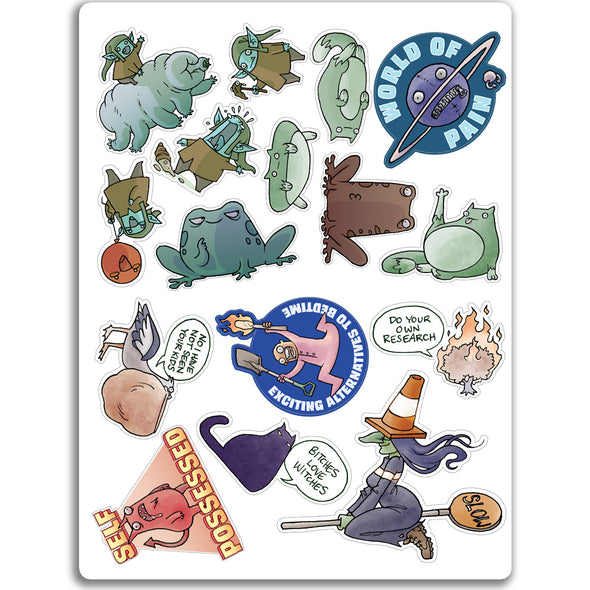 Oglaf Sticker Packs