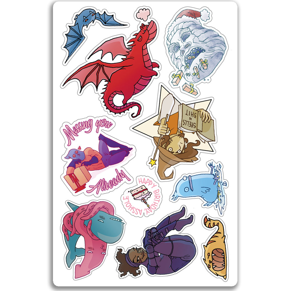 Oglaf Sticker Packs