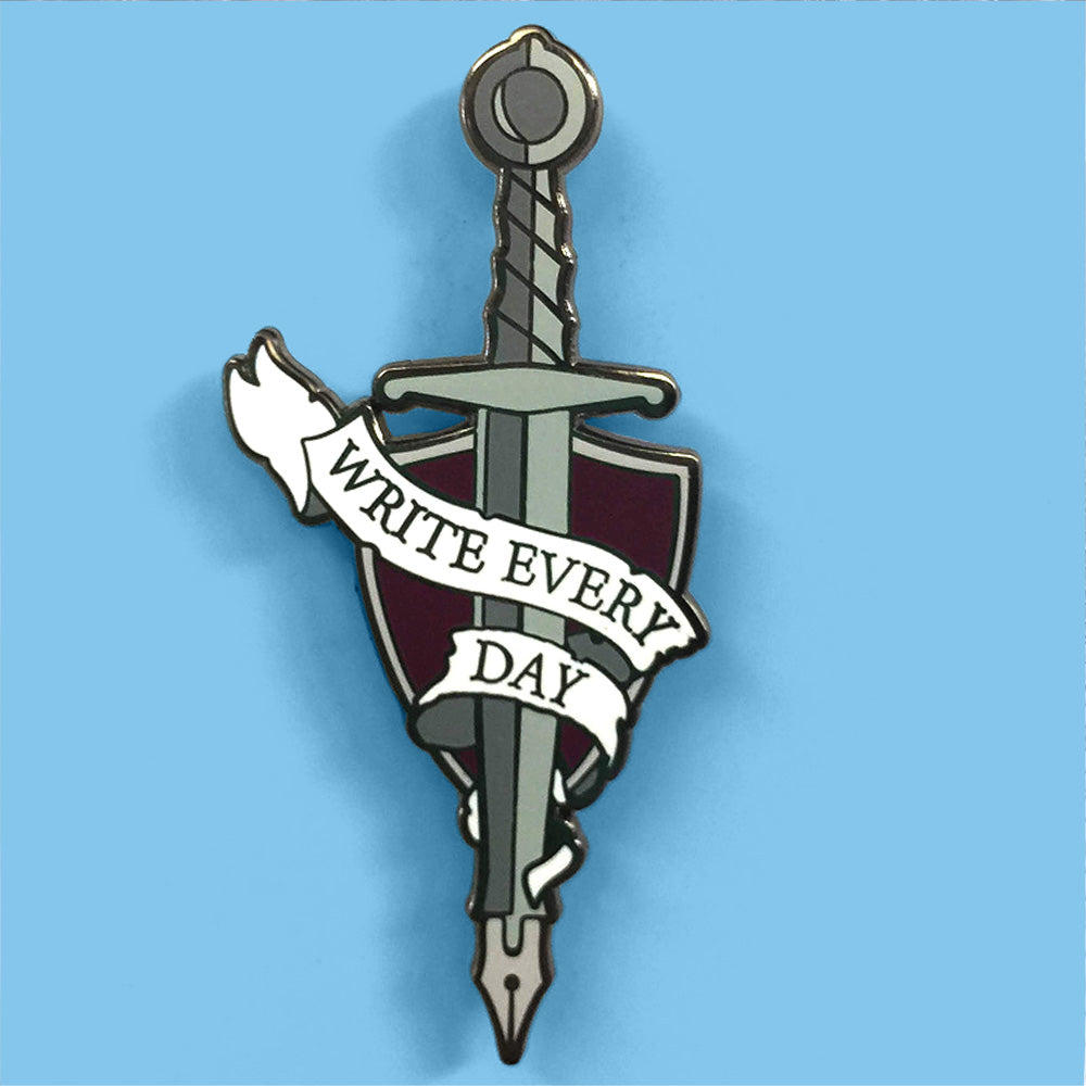 Wondermark Enamel Pins | SERIES 1 Pins and Patches Wondermark Write Every Day