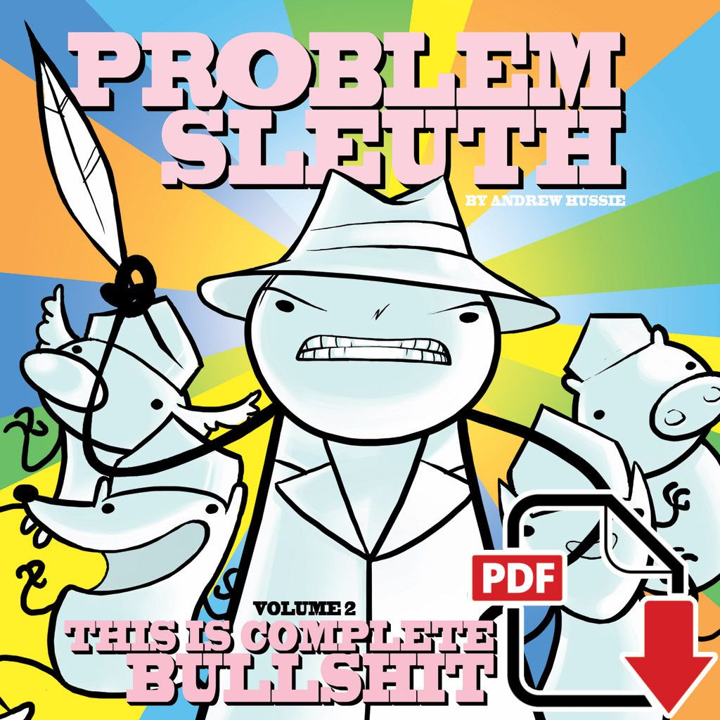 Problem Sleuth e-Books Books Andrew Hussie Problem Sleuth Volume 2: This is Complete Bullshit