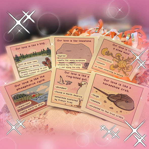 Nature Valentines Cards