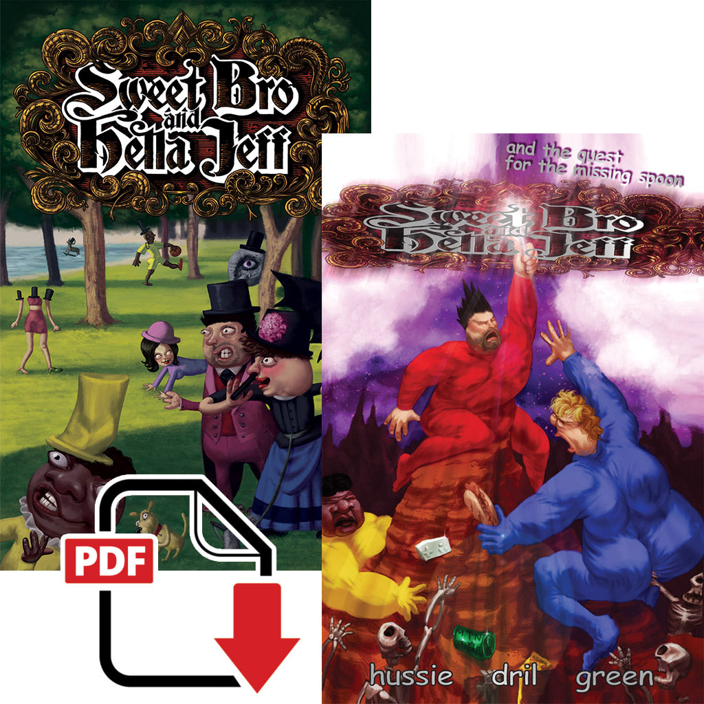Sweet Bro and Hella Jeff e-Books Books Andrew Hussie Both