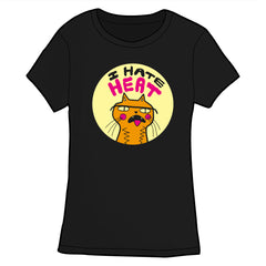 I Hate Heat Shirt PRE-ORDER Shirts John Allison Black Fitted Small