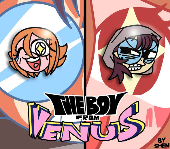The Boy from Venus Pins PRE-ORDER