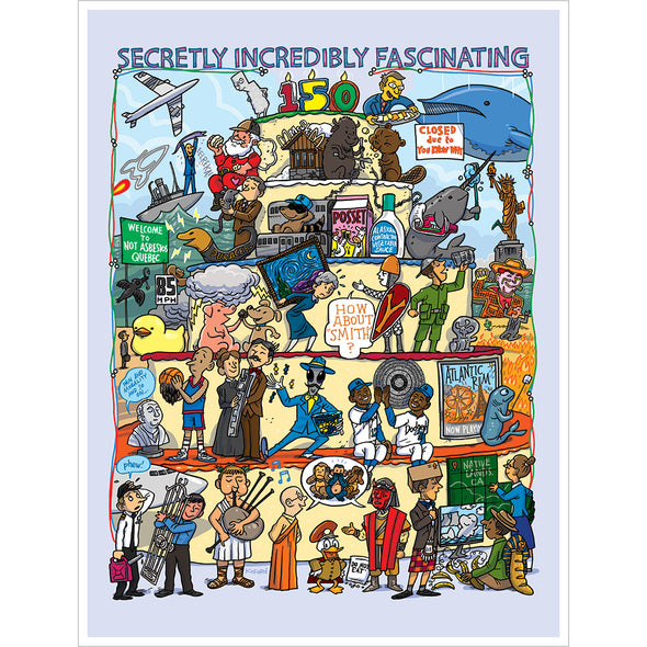 Secretly Incredibly Fascinating 150th Episode Poster Shirts Cyberduds   