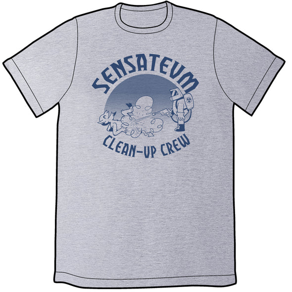 Sensatevm Clean-Up Crew Shirt Shirts SKT Unisex Small  