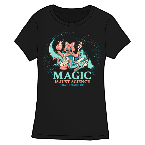 Magic Is Just Science That I Made Up Shirt Shirts Sam Logan Fitted Small