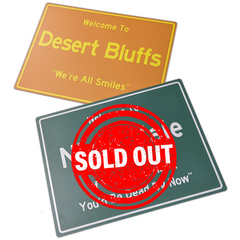 Welcome to Desert Bluffs Road Signs *LAST CHANCE* sign signs.com   