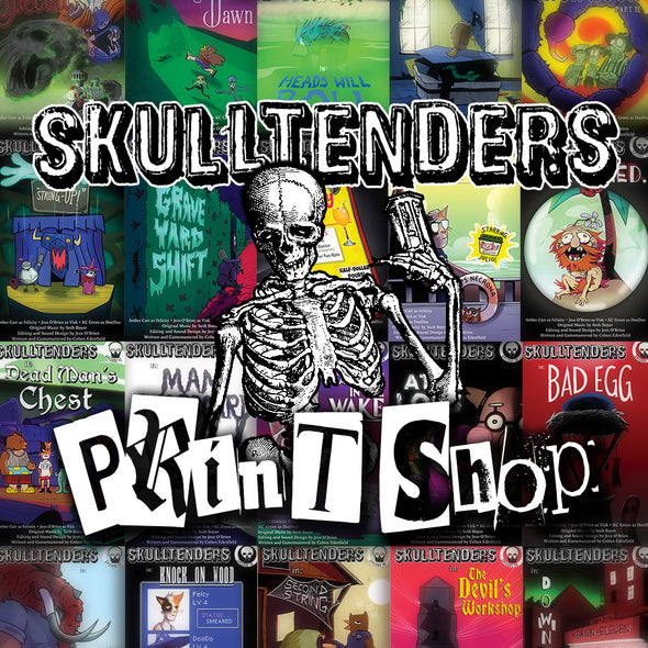 Skulltenders Print Shop 11"x17" Prints Cyberduds   