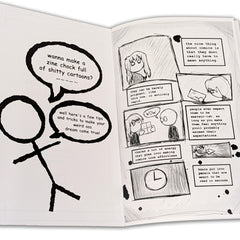 How to Make a Comic Zine and Also Ruin Your Life Zine