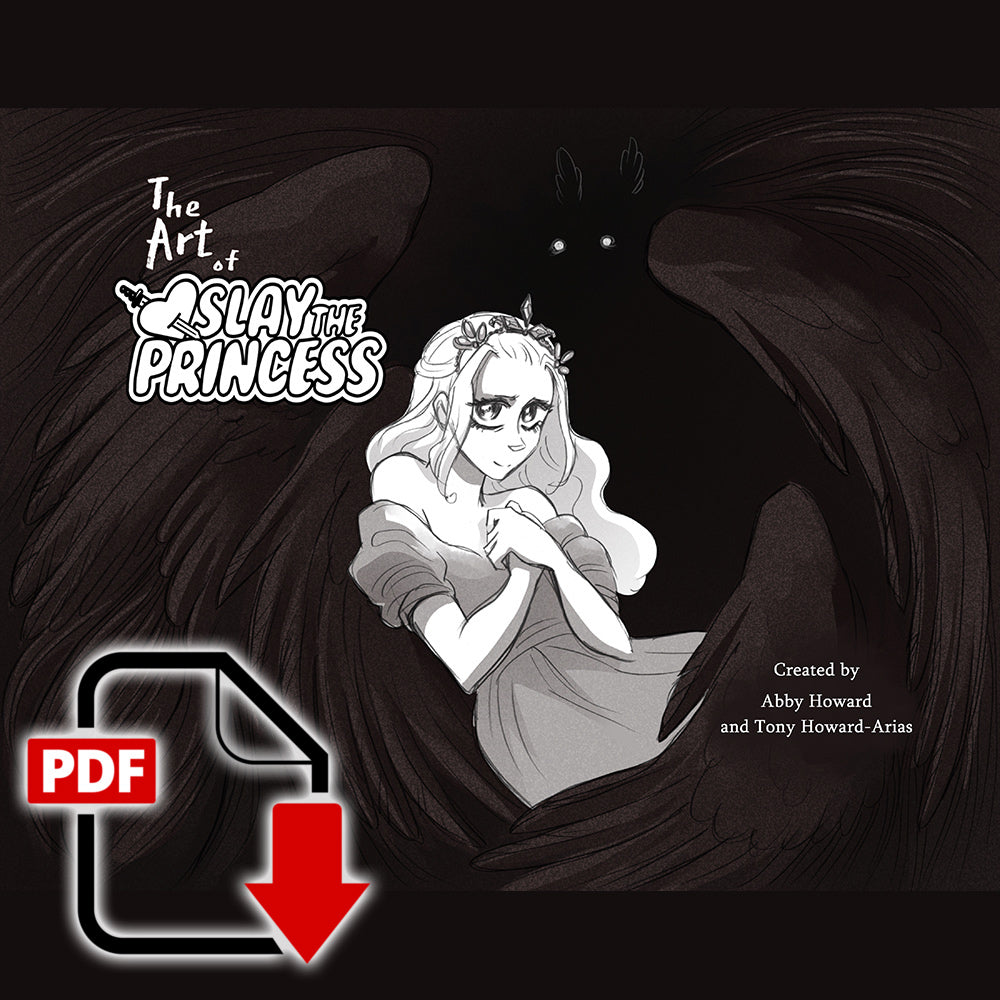 The Art of Slay the Princess Digital Artbook Art Black Tabby Games