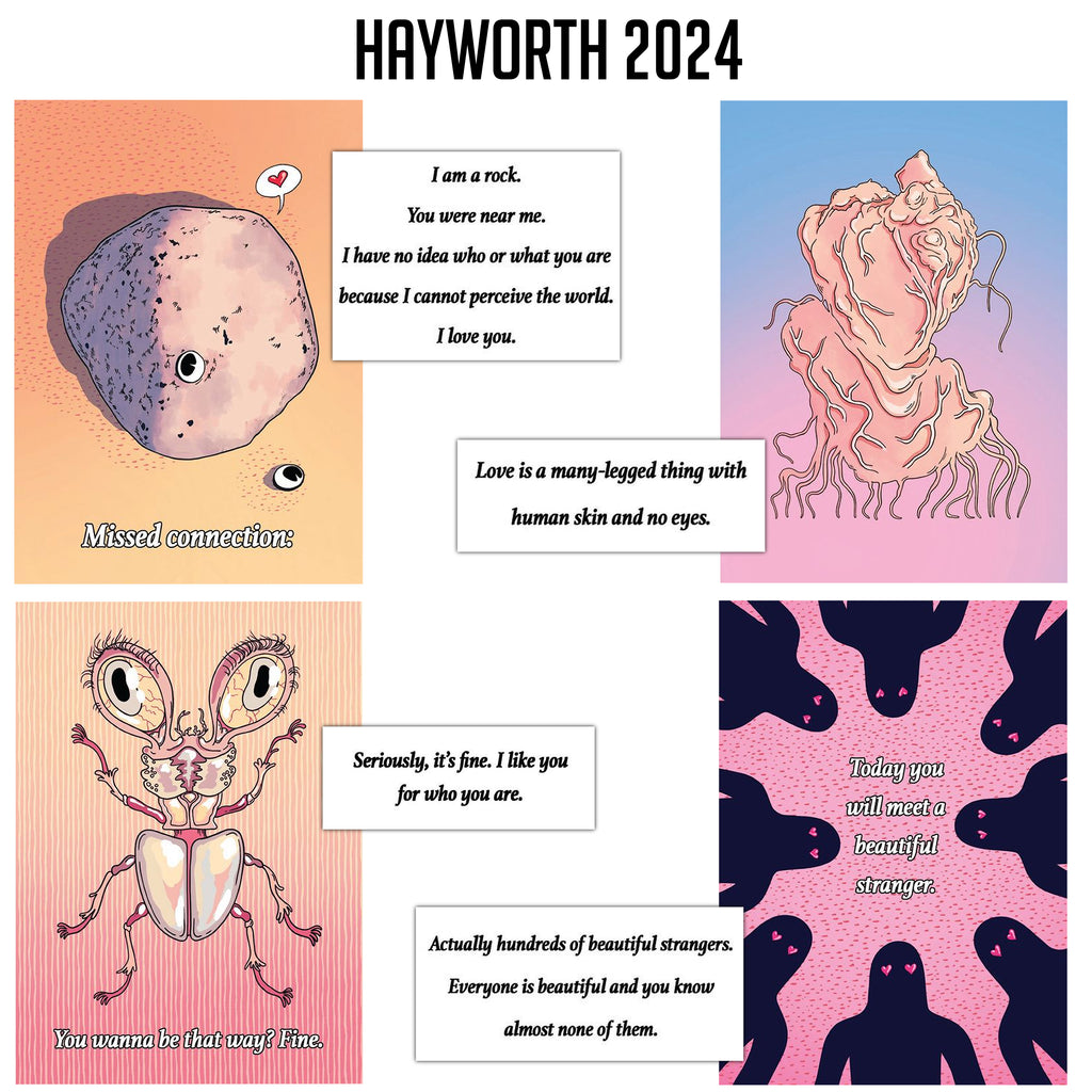 Night Vale VALEentine's Cards Cards Welcome to Night Vale Hayworth 2024 Set