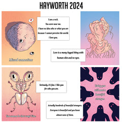 Night Vale VALEentine's Cards Cards Welcome to Night Vale Hayworth 2024 Set