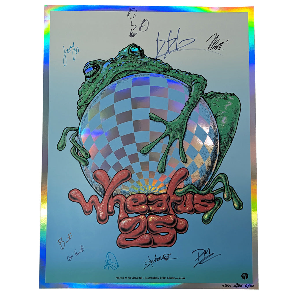 Wheatus 25th Anniversary Tour Poster Art Wheatus