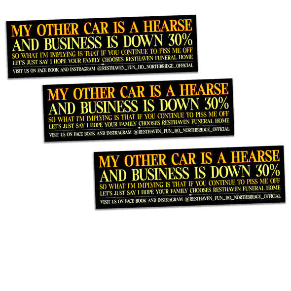 Resthaven Funeral Home Sticker