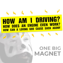 How Am I Driving Stickers and Magnets