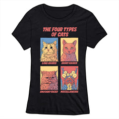 Four Types of Cats Shirt Pre-Order