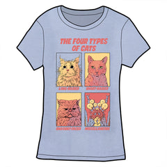 Four Types of Cats Shirt Pre-Order