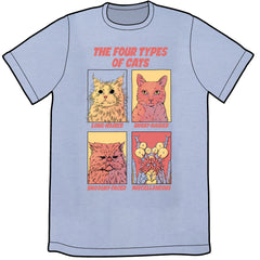 Four Types of Cats Shirt Pre-Order