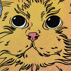 Four Types of Cats Limited Screen Printed Poster Art Welcome to Night Vale