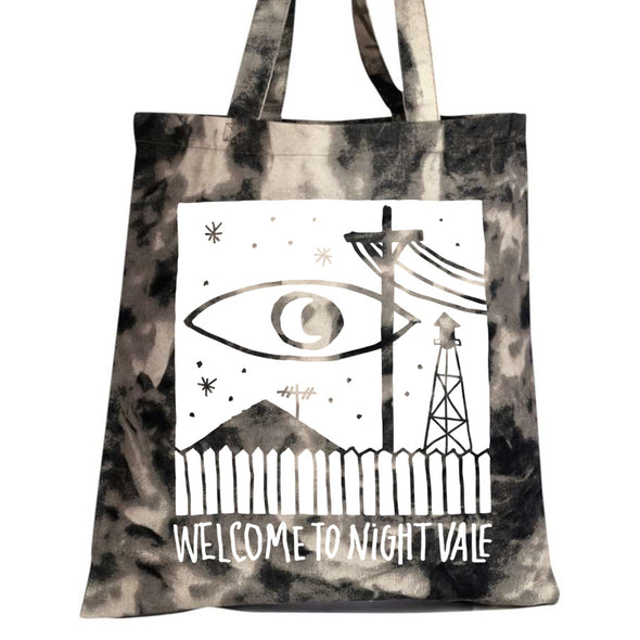 Selections from The Attic Tour *LIMITED* Shirts Welcome to Night Vale Analog Tie Dye Tote Bag
