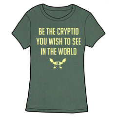 Be the Cryptid You Wish to See in the World Shirt Shirts Brunetto Fitted Small  