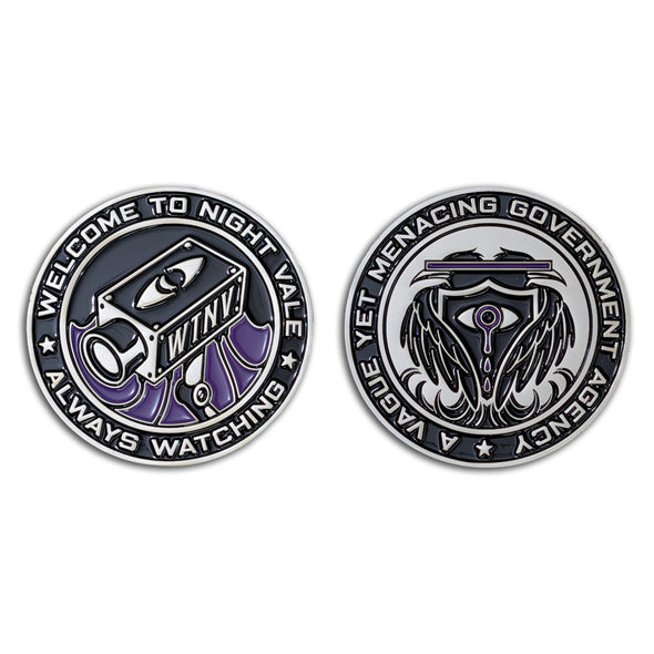 WTNV Coins Welcome to Night Vale Vague Yet Menacing Government Agency