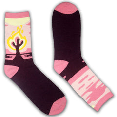 Fuzzy Desert Cactus Socks