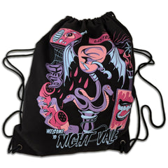 Hello Listeners Drawstring Backpack Bags Brunetto   