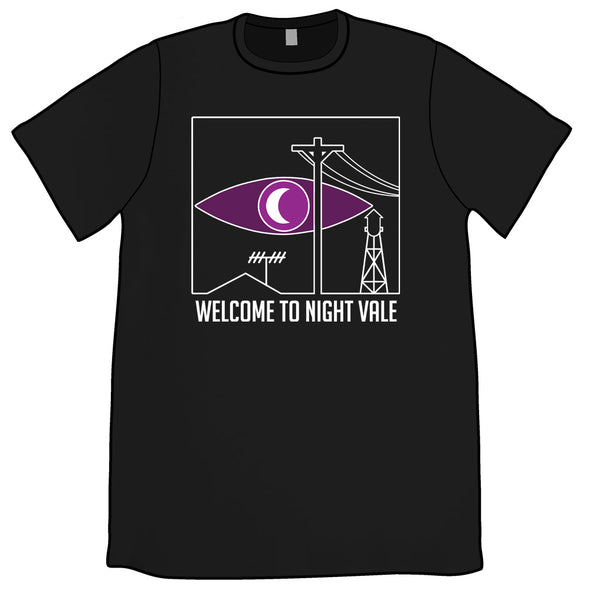 Welcome To Night Vale Logo Shirts and Tanks Shirts Welcome to Night Vale Mens/Unisex Small Shirt