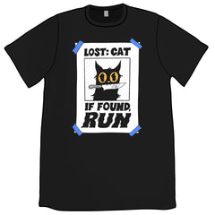 Lost Cat Shirt Shirts Welcome to Night Vale Unisex Black Small