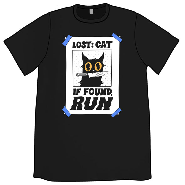 Lost Cat Shirt Shirts Welcome to Night Vale Unisex Black Small