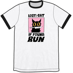 Lost Cat Shirt Shirts Welcome to Night Vale Unisex Ringer Small