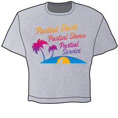 Partial Shirt Tanks and Crops Shirts Welcome to Night Vale Small Crop