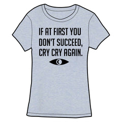 If at First You Don't Succeed Shirt Shirts Brunetto Fitted Small  
