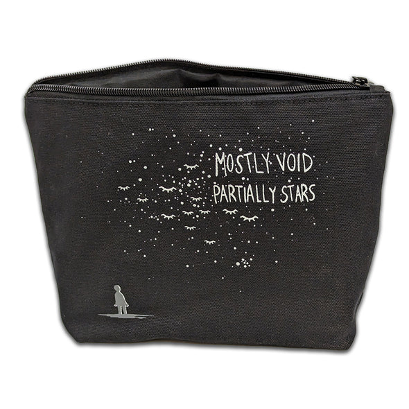 Mostly Void Partially Stars  Zipper Pouch Bags Bright   