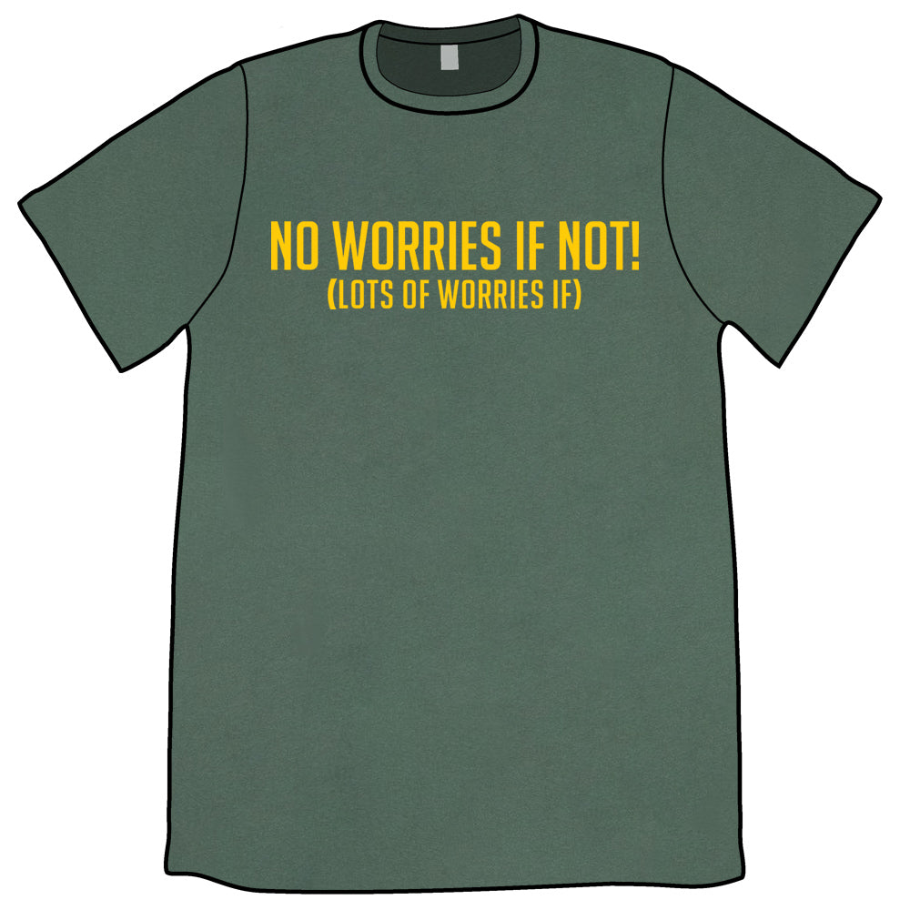 No Worries Shirt Shirts Welcome to Night Vale Unisex Small