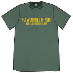 No Worries Shirt Shirts Welcome to Night Vale Unisex Small