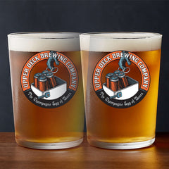 Upper Deck Brewing Co. Pint Glass