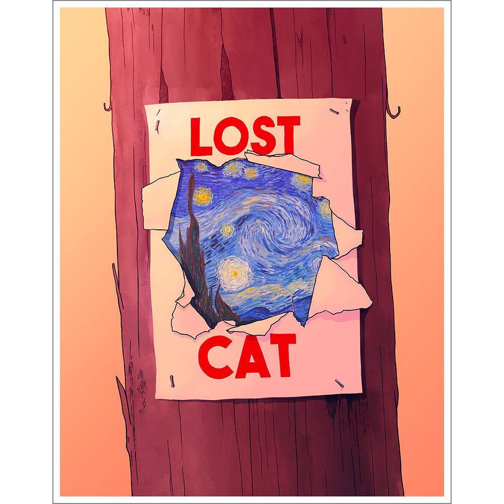 WTNV Episode Prints Art Cyberduds LOST: CAT - 207  